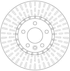 TRW Disc frana fata TRW DF6499S
