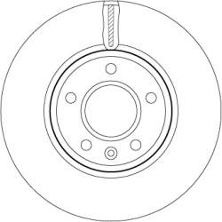 TRW Disc frana fata- PS TRW DF7923