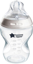 Tommee Tippee Бебешко самостерилизиращо се шише Tommee Tippee - Natural Start, 260 ml (TT.0019)