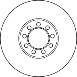 TRW Disc frana fata TRW DF4994S