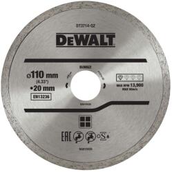 DEWALT Tartozékok - Gyémánt vágókorong csempe vágásához 110x20 mm DT3714 (DT3714)