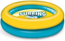 Mondo Cápa mintás felfújható 2 gyűrűs medence 100cm - Mondo Toys (16923)