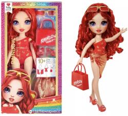 Emco Toys Rainbow High: Vízparti divat öltöztethető napozó Ruby divat baba (507260/ruby)