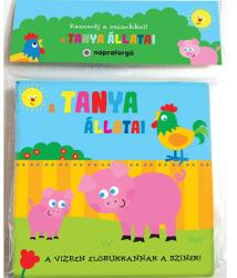 Napraforgó Könyvkiadó Pancsolj a színekkel! - A tanya állatai pancsoló könyv (834687)