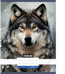 Nebulo Nebulo: Farkas mintás vonalas füzet 81-32 A/4 (VO-AM-A4-12348008) - innotechshop