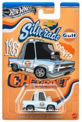 Mattel Hot Wheels Silver Series: Tooned Gulf 1983 Chevy Silverado kisautó 1/64 - Mattel (GDG44/JCB64)