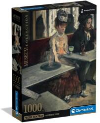 Clementoni Museum Collection: Edgar Degas - Egy kávézóban 1000 db-os puzzle poszterrel - Clementoni (39974) - innotechshop