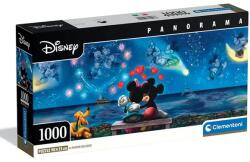 Clementoni Disney - Mickey és Minnie varázslatos éjszakája 1000db-os panoráma puzzle poszterrel - Clementoni (39503) - innotechshop