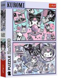 Trefl Kuromi varázslatos kalandok 2x200db-os puzzle - Trefl (13345) - innotechshop