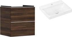 Hansgrohe Készlet szekrény Hansgrohe Xelu Q 54026700, mosdótál Hansgrohe Xelu Q 61016450