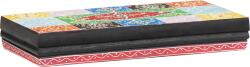vidaXL Fali Polcok 2 db 40x20x6 cm Tömbfa Mangó (4017574)