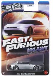 Mattel Hot Wheels: Halálos iramban 2023 DeLorean Alpha5 kisautó 1/64 - Mattel (HNR88/JBY38) - innotechshop
