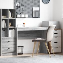 vidaXL Számítógépasztal Szürke sonoma MDF 100 x 40 x 76 cm Egyszerű (869407)