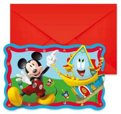 Procos Disney Mickey egeres party meghívó 6db-os szett (93939) - innotechshop