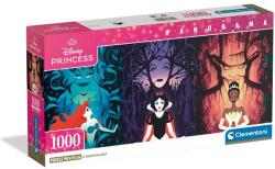 Clementoni Disney - Disney hercegnők 1000db-os panoráma puzzle poszterrel - Clementoni (39894) - innotechshop