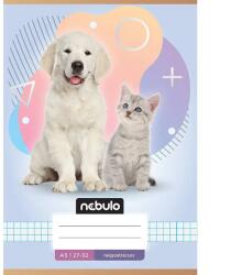 Nebulo Nebulo: Kutya cica mintás kockás füzet A/5 27-32 (NR-AM-A5-12347087) - innotechshop