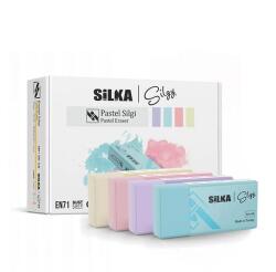 Nebulo Nebulo: Silka radír - pasztell színekben 1db (SLK-ART.44) - innotechshop