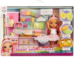 Emco Toys Rainbow High: Sütibolt játékszett Kandy Hart babával (522058) - innotechshop