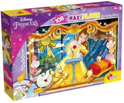 Lisciani A szépség és a szörnyeteg Belle 2 az 1-ben 108db-os puzzle és színező 70x50cm - Lisciani (91775) - innotechshop