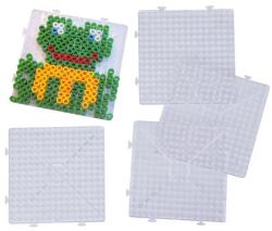 Playbox Playbox: XL vasalható gyöngy alaplap készlet - 5 darab, négyzet alakú, összekapcsolható (2456262) - innotechshop