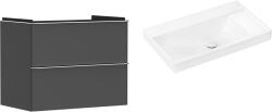 Hansgrohe Készlet szekrény Hansgrohe Xelu Q 54028000, mosdótál Hansgrohe Xelu Q 61026450