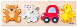 Woodyland Fa 4db-os baba puzzle - Woodyland (91360)