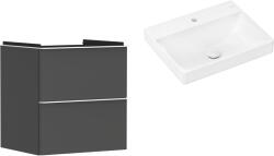 Hansgrohe Készlet szekrény Hansgrohe Xelu Q 54024700, mosdótál Hansgrohe Xelu Q 61016450