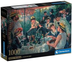 Clementoni Museum Collection: Renoir - A csónakos társaság ebédje HQC 1000db-os puzzle poszterrel - Clementoni (37063) - innotechshop
