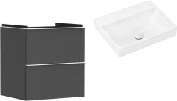 Hansgrohe Készlet szekrény Hansgrohe Xelu Q 54024700, mosdótál Hansgrohe Xelu Q 61017450