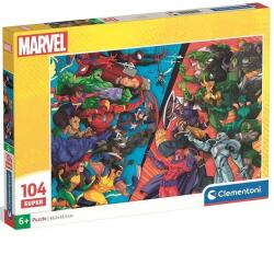 Clementoni Marvel Hősök csatája 104db-os super puzzle - Clementoni (25059) - innotechshop