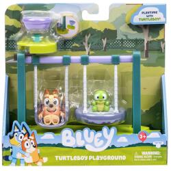 Moose Bluey: Játszótér játékszett Bingó és Teknős figurával (BLU17978) - innotechshop
