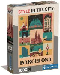 Clementoni Style in the city Barcelona 1000db-os puzzle - Clementoni (39847) - innotechshop