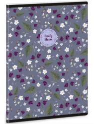 Ars Una Lovely Bloom Bluebells extra kapcsos füzet A/5 (53172266) - innotechshop