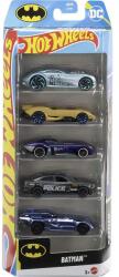 Mattel Hot Wheels: Batman kisautók 5db-os szett 1/64 - Mattel (1806/JBJ76) - innotechshop