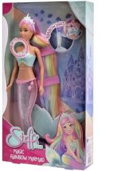 Simba Toys Steffi Love: Steffi mágikus szivárvány sellőbaba világító uszonnyal - Simba Toys (105733741) - innotechshop