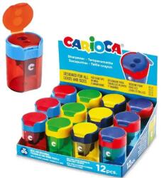 CARIOCA Két lyukú színes hegyező tartállyal többféle 1db - Carioca (43126) - innotechshop