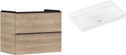 Hansgrohe Készlet szekrény Hansgrohe Xelu Q 54029670, mosdótál Hansgrohe Xelu Q 61021450