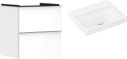 Hansgrohe Készlet szekrény Hansgrohe Xelu Q 54023000, mosdótál Hansgrohe Xelu Q 61017450