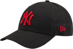 NEW ERA Uniszex baseball sapka, New York Yankees Essential Logo Cap, fekete fekete|vörös