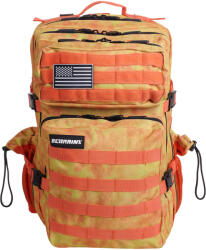 Elitex Training Katonai taktikai hátizsák ELITRAINX V1 NARANCS JUNGLE 45L sporthoz és utazáshoz 45 LITER narancssárga