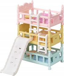Epoch Sylvanian Families bútorok - háromszintes ágy csúszdával (5054131057414) (5054131057414)