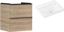 Hansgrohe Készlet szekrény Hansgrohe Xelu Q 54025670, mosdótál Hansgrohe Xelu Q 61017450