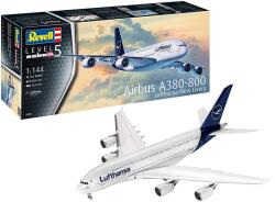 Revell Airbus A380-800 Lufthansa New Livery repülőgép műanyag modell (1: 144) (03872) (03872)