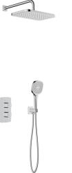Armatura Malaga zuhany készlet beépített termosztáttal trópusi zuhany opcióval króm 5759-501-00 (575950100)
