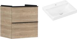 Hansgrohe Készlet szekrény Hansgrohe Xelu Q 54025670, mosdótál Hansgrohe Xelu Q 61016450