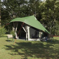 vidaXL Családi Sátor Tipi Zöld 10-Fős Vízálló (42000966)