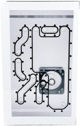  Stealkey Customs Front Plate Lian Li O11D Mini - MK2 (fehér)