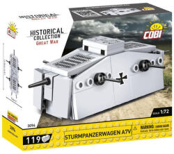 COBI Great War Sturmpanzerwagen A7V, 1: 72 (3094)