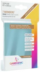 GameGenic Prime 7 Wonders Kártyavédő fólia 67x103 mm (80 db/csomag) (GAM37098) (GAM37098)