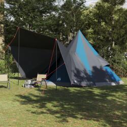 vidaXL Családi Sátor Tipi Kék 12 Személyes Vízálló (42000985)